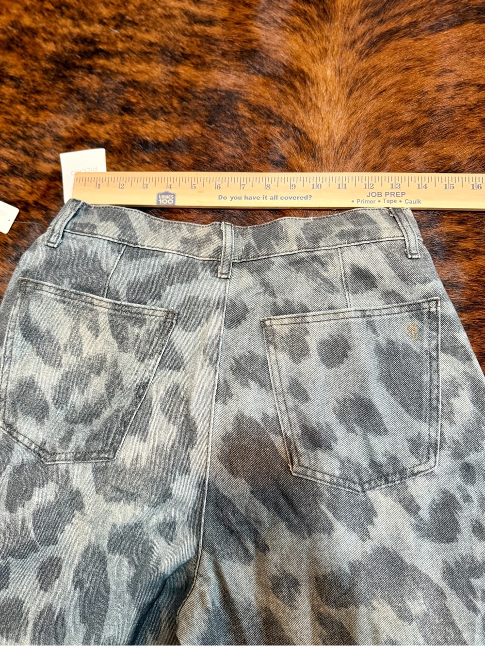 New Anthropologie The Leon Double Hem High-Rise Wide-Leg Cuffed Jeans by Pilcro: - Picture 7 of 10
